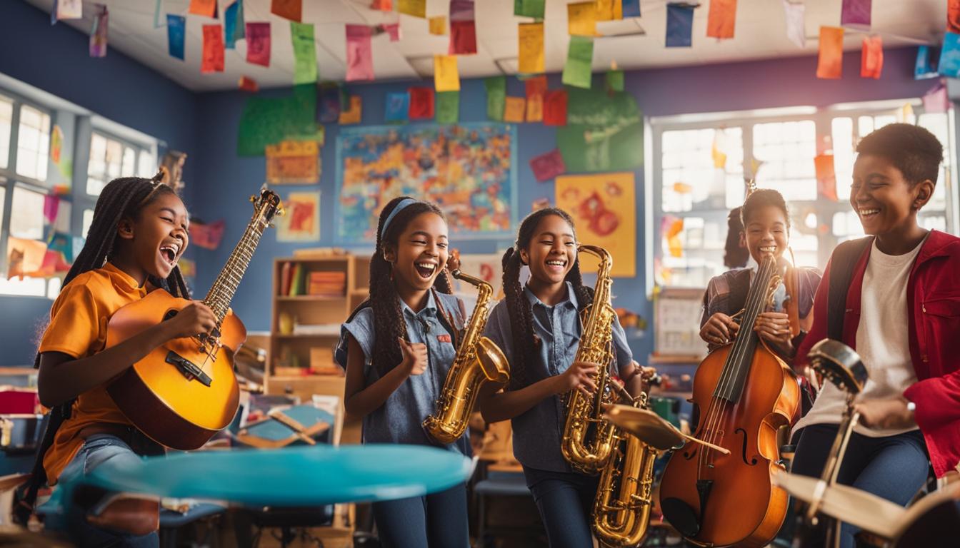 Intégrer la musique dans le curriculum scolaire : Méthodes et avantages.
