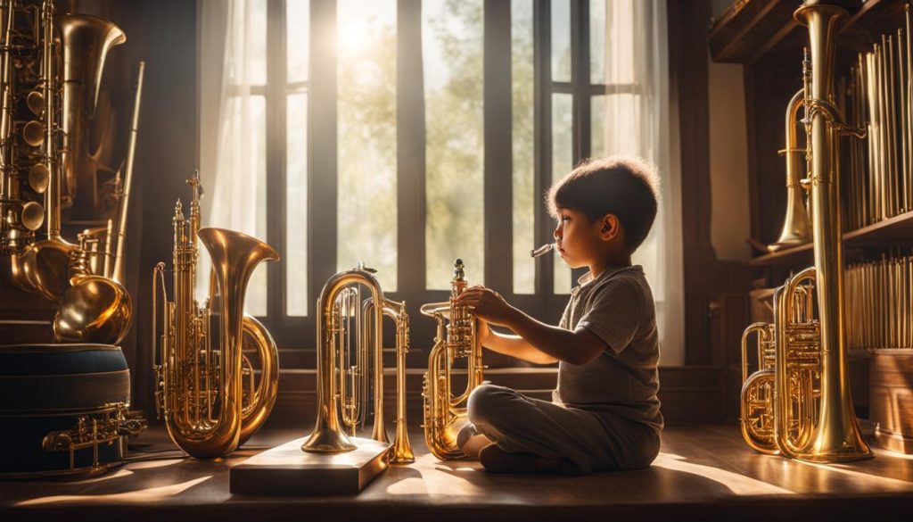 instrument de musique pour enfant